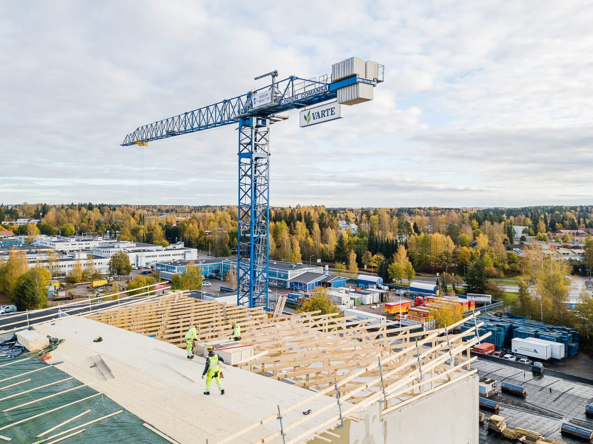 Ohjelmistokehitystä rakennusteollisuudelle